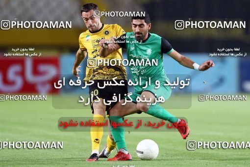 1677593, Isfahan, Iran, لیگ برتر فوتبال ایران، Persian Gulf Cup، Week 25، Second Leg، Sepahan 1 v 0 Mashin Sazi Tabriz on 2021/07/01 at Naghsh-e Jahan Stadium