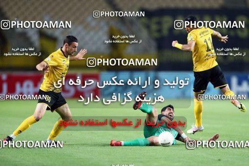 1677573, Isfahan, Iran, لیگ برتر فوتبال ایران، Persian Gulf Cup، Week 25، Second Leg، Sepahan 1 v 0 Mashin Sazi Tabriz on 2021/07/01 at Naghsh-e Jahan Stadium