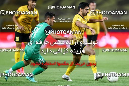 1677623, Isfahan, Iran, لیگ برتر فوتبال ایران، Persian Gulf Cup، Week 25، Second Leg، Sepahan 1 v 0 Mashin Sazi Tabriz on 2021/07/01 at Naghsh-e Jahan Stadium