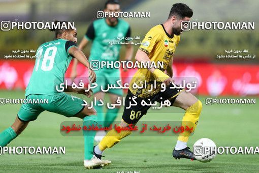 1677592, Isfahan, Iran, لیگ برتر فوتبال ایران، Persian Gulf Cup، Week 25، Second Leg، Sepahan 1 v 0 Mashin Sazi Tabriz on 2021/07/01 at Naghsh-e Jahan Stadium