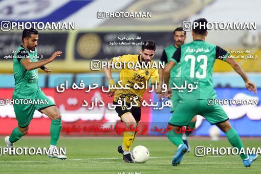 1677683, Isfahan, Iran, لیگ برتر فوتبال ایران، Persian Gulf Cup، Week 25، Second Leg، Sepahan 1 v 0 Mashin Sazi Tabriz on 2021/07/01 at Naghsh-e Jahan Stadium