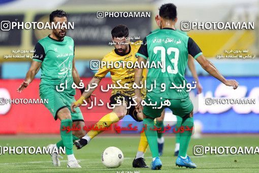 1677685, Isfahan, Iran, لیگ برتر فوتبال ایران، Persian Gulf Cup، Week 25، Second Leg، Sepahan 1 v 0 Mashin Sazi Tabriz on 2021/07/01 at Naghsh-e Jahan Stadium