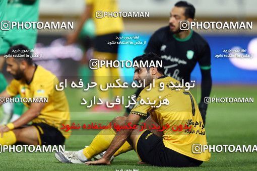1677696, Isfahan, Iran, لیگ برتر فوتبال ایران، Persian Gulf Cup، Week 25، Second Leg، Sepahan 1 v 0 Mashin Sazi Tabriz on 2021/07/01 at Naghsh-e Jahan Stadium