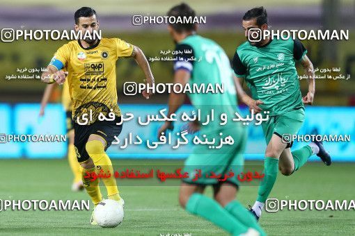 1677668, Isfahan, Iran, لیگ برتر فوتبال ایران، Persian Gulf Cup، Week 25، Second Leg، Sepahan 1 v 0 Mashin Sazi Tabriz on 2021/07/01 at Naghsh-e Jahan Stadium