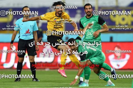 1677661, Isfahan, Iran, لیگ برتر فوتبال ایران، Persian Gulf Cup، Week 25، Second Leg، Sepahan 1 v 0 Mashin Sazi Tabriz on 2021/07/01 at Naghsh-e Jahan Stadium