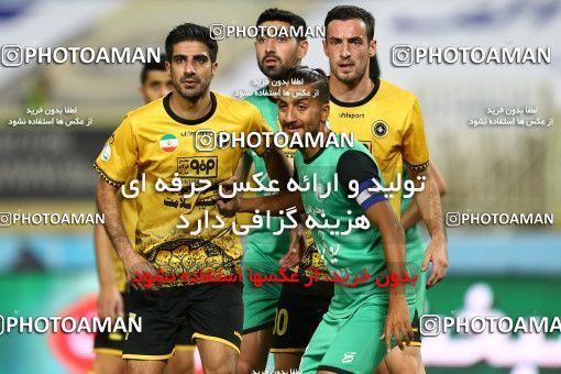 1677734, Isfahan, Iran, لیگ برتر فوتبال ایران، Persian Gulf Cup، Week 25، Second Leg، Sepahan 1 v 0 Mashin Sazi Tabriz on 2021/07/01 at Naghsh-e Jahan Stadium