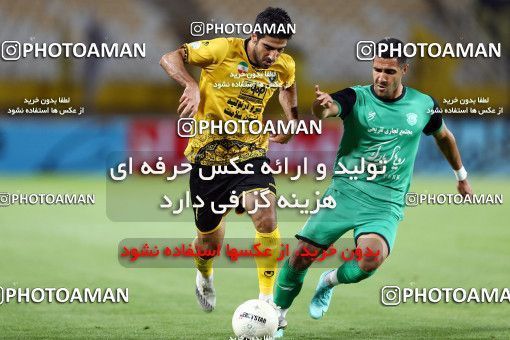 1677748, Isfahan, Iran, لیگ برتر فوتبال ایران، Persian Gulf Cup، Week 25، Second Leg، Sepahan 1 v 0 Mashin Sazi Tabriz on 2021/07/01 at Naghsh-e Jahan Stadium