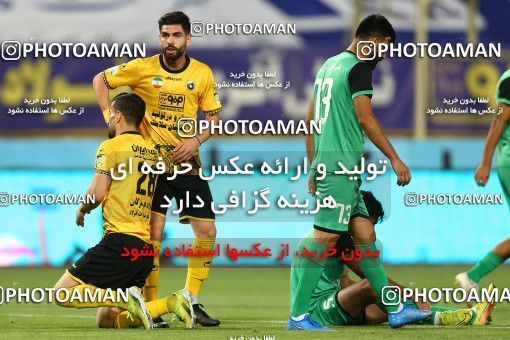 1677827, Isfahan, Iran, لیگ برتر فوتبال ایران، Persian Gulf Cup، Week 25، Second Leg، Sepahan 1 v 0 Mashin Sazi Tabriz on 2021/07/01 at Naghsh-e Jahan Stadium