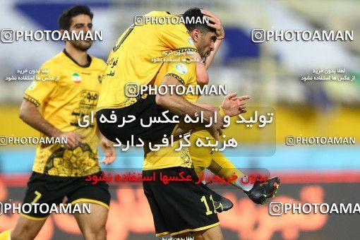 1677899, Isfahan, Iran, لیگ برتر فوتبال ایران، Persian Gulf Cup، Week 25، Second Leg، Sepahan 1 v 0 Mashin Sazi Tabriz on 2021/07/01 at Naghsh-e Jahan Stadium