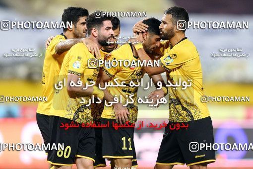 1677938, Isfahan, Iran, لیگ برتر فوتبال ایران، Persian Gulf Cup، Week 25، Second Leg، Sepahan 1 v 0 Mashin Sazi Tabriz on 2021/07/01 at Naghsh-e Jahan Stadium