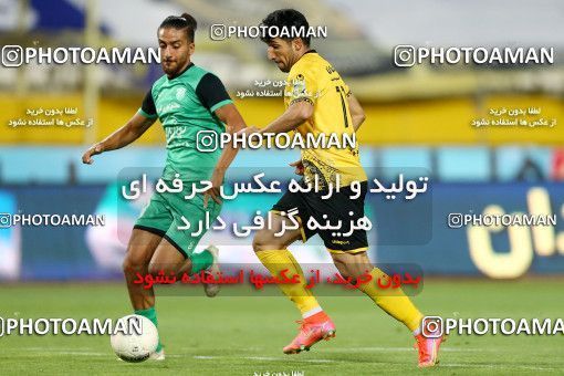 1677986, Isfahan, Iran, لیگ برتر فوتبال ایران، Persian Gulf Cup، Week 25، Second Leg، Sepahan 1 v 0 Mashin Sazi Tabriz on 2021/07/01 at Naghsh-e Jahan Stadium