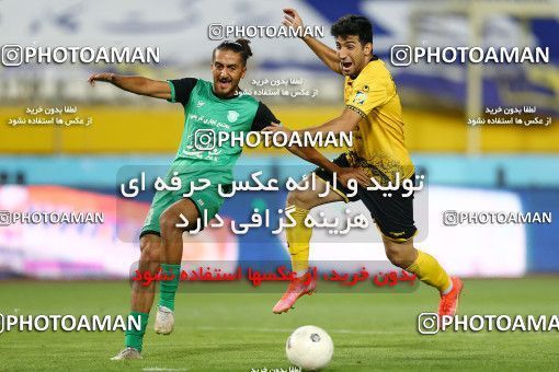 1678002, Isfahan, Iran, لیگ برتر فوتبال ایران، Persian Gulf Cup، Week 25، Second Leg، Sepahan 1 v 0 Mashin Sazi Tabriz on 2021/07/01 at Naghsh-e Jahan Stadium