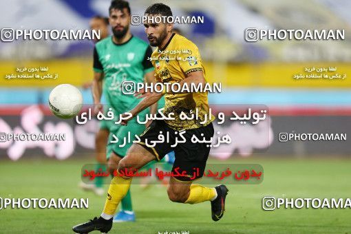 1677966, Isfahan, Iran, لیگ برتر فوتبال ایران، Persian Gulf Cup، Week 25، Second Leg، Sepahan 1 v 0 Mashin Sazi Tabriz on 2021/07/01 at Naghsh-e Jahan Stadium