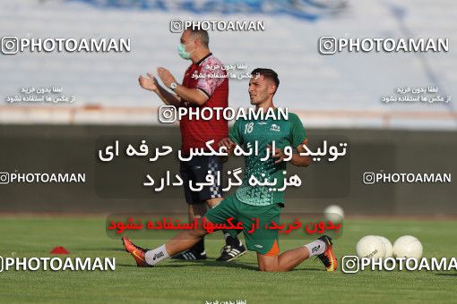 1680709, Tehran, Iran, لیگ برتر فوتبال ایران، Persian Gulf Cup، Week 26، Second Leg، Esteghlal 2 v 1 Tractor Sazi on 2021/07/06 at Azadi Stadium