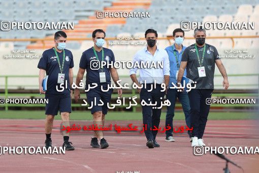 1680581, Tehran, Iran, لیگ برتر فوتبال ایران، Persian Gulf Cup، Week 26، Second Leg، Esteghlal 2 v 1 Tractor Sazi on 2021/07/06 at Azadi Stadium