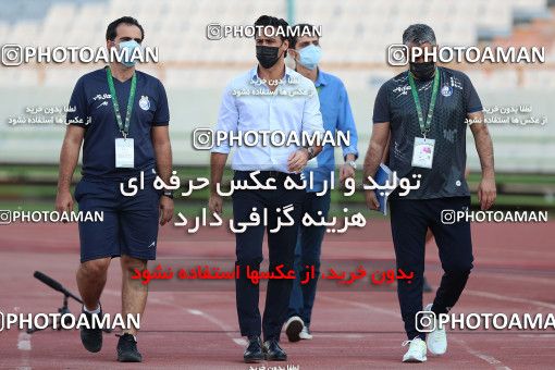 1680665, Tehran, Iran, لیگ برتر فوتبال ایران، Persian Gulf Cup، Week 26، Second Leg، Esteghlal 2 v 1 Tractor Sazi on 2021/07/06 at Azadi Stadium