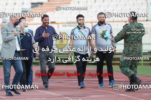 1680621, Tehran, Iran, لیگ برتر فوتبال ایران، Persian Gulf Cup، Week 26، Second Leg، Esteghlal 2 v 1 Tractor Sazi on 2021/07/06 at Azadi Stadium