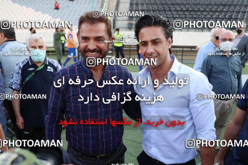 1680521, Tehran, Iran, لیگ برتر فوتبال ایران، Persian Gulf Cup، Week 26، Second Leg، Esteghlal 2 v 1 Tractor Sazi on 2021/07/06 at Azadi Stadium