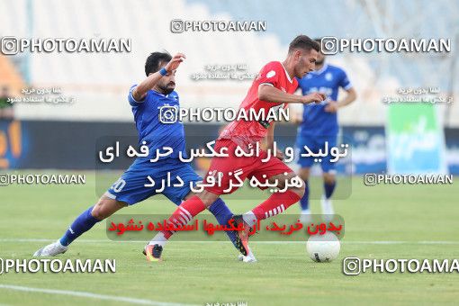 1680664, Tehran, Iran, لیگ برتر فوتبال ایران، Persian Gulf Cup، Week 26، Second Leg، Esteghlal 2 v 1 Tractor Sazi on 2021/07/06 at Azadi Stadium