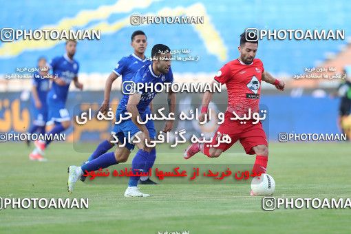 1680580, Tehran, Iran, لیگ برتر فوتبال ایران، Persian Gulf Cup، Week 26، Second Leg، Esteghlal 2 v 1 Tractor Sazi on 2021/07/06 at Azadi Stadium