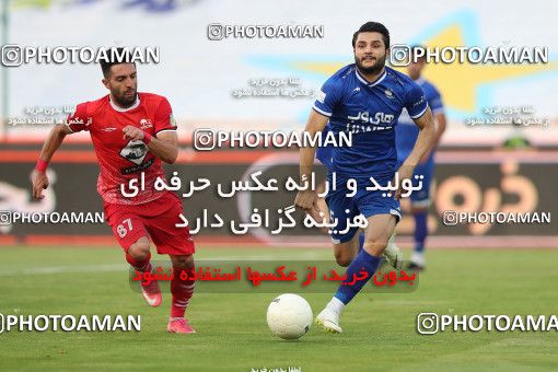 1680682, Tehran, Iran, لیگ برتر فوتبال ایران، Persian Gulf Cup، Week 26، Second Leg، Esteghlal 2 v 1 Tractor Sazi on 2021/07/06 at Azadi Stadium