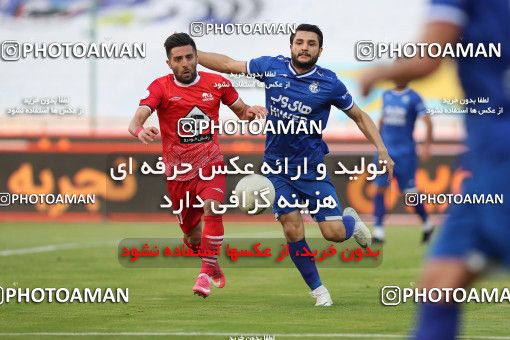 1680610, Tehran, Iran, لیگ برتر فوتبال ایران، Persian Gulf Cup، Week 26، Second Leg، Esteghlal 2 v 1 Tractor Sazi on 2021/07/06 at Azadi Stadium