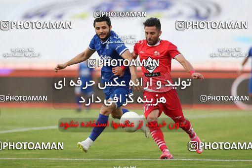 1680577, Tehran, Iran, لیگ برتر فوتبال ایران، Persian Gulf Cup، Week 26، Second Leg، Esteghlal 2 v 1 Tractor Sazi on 2021/07/06 at Azadi Stadium