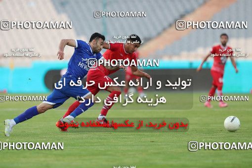1680527, Tehran, Iran, لیگ برتر فوتبال ایران، Persian Gulf Cup، Week 26، Second Leg، Esteghlal 2 v 1 Tractor Sazi on 2021/07/06 at Azadi Stadium