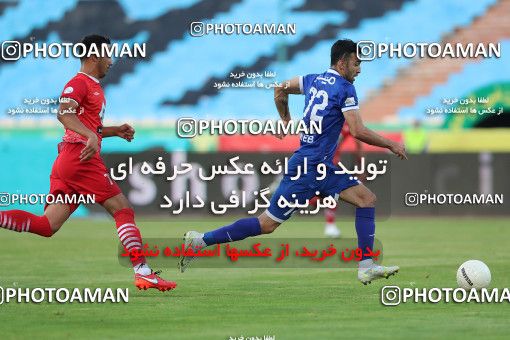 1680551, Tehran, Iran, لیگ برتر فوتبال ایران، Persian Gulf Cup، Week 26، Second Leg، Esteghlal 2 v 1 Tractor Sazi on 2021/07/06 at Azadi Stadium