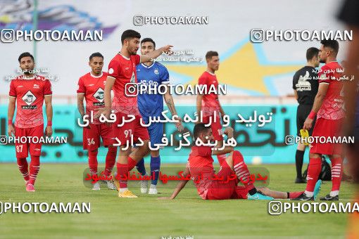 1680578, Tehran, Iran, لیگ برتر فوتبال ایران، Persian Gulf Cup، Week 26، Second Leg، Esteghlal 2 v 1 Tractor Sazi on 2021/07/06 at Azadi Stadium