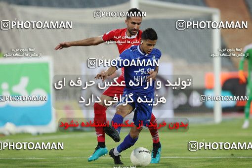 1680657, Tehran, Iran, لیگ برتر فوتبال ایران، Persian Gulf Cup، Week 26، Second Leg، Esteghlal 2 v 1 Tractor Sazi on 2021/07/06 at Azadi Stadium