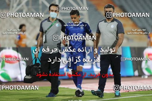 1680494, Tehran, Iran, لیگ برتر فوتبال ایران، Persian Gulf Cup، Week 26، Second Leg، Esteghlal 2 v 1 Tractor Sazi on 2021/07/06 at Azadi Stadium