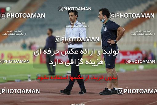 1680478, Tehran, Iran, لیگ برتر فوتبال ایران، Persian Gulf Cup، Week 26، Second Leg، Esteghlal 2 v 1 Tractor Sazi on 2021/07/06 at Azadi Stadium