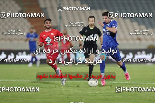 1680591, Tehran, Iran, لیگ برتر فوتبال ایران، Persian Gulf Cup، Week 26، Second Leg، Esteghlal 2 v 1 Tractor Sazi on 2021/07/06 at Azadi Stadium
