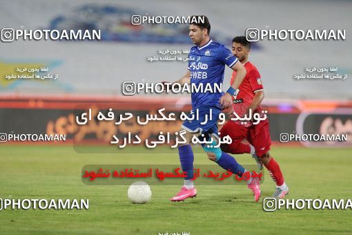 1680537, لیگ برتر فوتبال ایران، Persian Gulf Cup، Week 26، Second Leg، 2021/07/06، Tehran، Azadi Stadium، Esteghlal 2 - ۱ Tractor Sazi