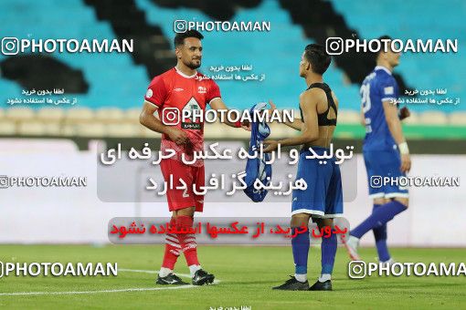 1680655, Tehran, Iran, لیگ برتر فوتبال ایران، Persian Gulf Cup، Week 26، Second Leg، Esteghlal 2 v 1 Tractor Sazi on 2021/07/06 at Azadi Stadium