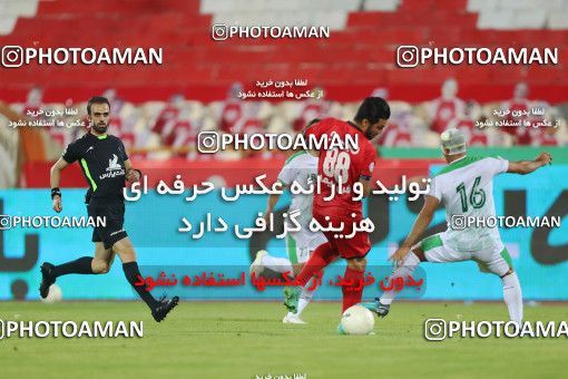 1682322, Tehran, Iran, لیگ برتر فوتبال ایران، Persian Gulf Cup، Week 27، Second Leg، Persepolis 2 v 0 Aluminium Arak on 2021/07/10 at Azadi Stadium