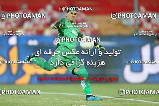 1681208, Tehran, Iran, لیگ برتر فوتبال ایران، Persian Gulf Cup، Week 27، Second Leg، Persepolis 2 v 0 Aluminium Arak on 2021/07/10 at Azadi Stadium