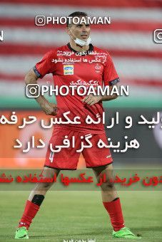 1681265, Tehran, Iran, لیگ برتر فوتبال ایران، Persian Gulf Cup، Week 27، Second Leg، Persepolis 2 v 0 Aluminium Arak on 2021/07/10 at Azadi Stadium