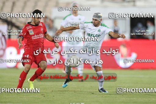 1681270, Tehran, Iran, لیگ برتر فوتبال ایران، Persian Gulf Cup، Week 27، Second Leg، Persepolis 2 v 0 Aluminium Arak on 2021/07/10 at Azadi Stadium