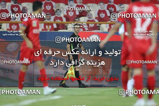1681289, Tehran, Iran, لیگ برتر فوتبال ایران، Persian Gulf Cup، Week 27، Second Leg، Persepolis 2 v 0 Aluminium Arak on 2021/07/10 at Azadi Stadium