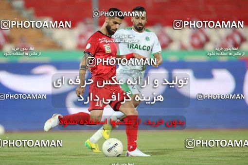 1681321, Tehran, Iran, لیگ برتر فوتبال ایران، Persian Gulf Cup، Week 27، Second Leg، Persepolis 2 v 0 Aluminium Arak on 2021/07/10 at Azadi Stadium