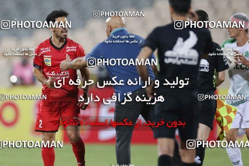 1681557, Tehran, Iran, لیگ برتر فوتبال ایران، Persian Gulf Cup، Week 27، Second Leg، Persepolis 2 v 0 Aluminium Arak on 2021/07/10 at Azadi Stadium