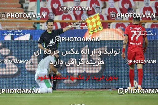 1681514, Tehran, Iran, لیگ برتر فوتبال ایران، Persian Gulf Cup، Week 27، Second Leg، Persepolis 2 v 0 Aluminium Arak on 2021/07/10 at Azadi Stadium