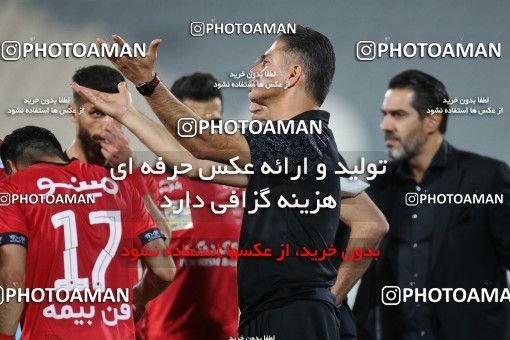 1681534, Tehran, Iran, لیگ برتر فوتبال ایران، Persian Gulf Cup، Week 27، Second Leg، Persepolis 2 v 0 Aluminium Arak on 2021/07/10 at Azadi Stadium