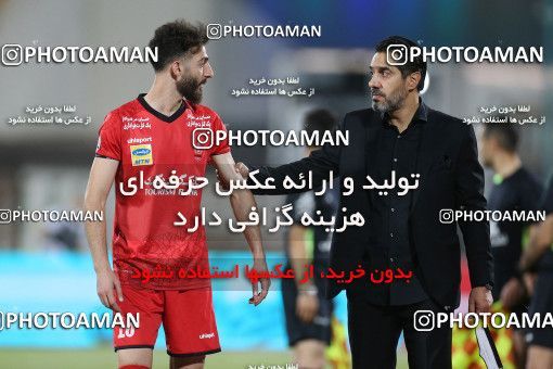 1681612, Tehran, Iran, لیگ برتر فوتبال ایران، Persian Gulf Cup، Week 27، Second Leg، Persepolis 2 v 0 Aluminium Arak on 2021/07/10 at Azadi Stadium