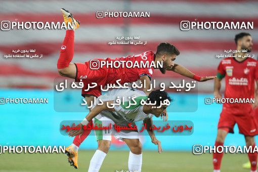 1681546, Tehran, Iran, لیگ برتر فوتبال ایران، Persian Gulf Cup، Week 27، Second Leg، Persepolis 2 v 0 Aluminium Arak on 2021/07/10 at Azadi Stadium