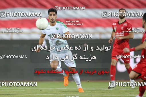 1681456, Tehran, Iran, لیگ برتر فوتبال ایران، Persian Gulf Cup، Week 27، Second Leg، Persepolis 2 v 0 Aluminium Arak on 2021/07/10 at Azadi Stadium