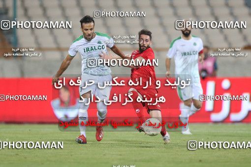 1681438, Tehran, Iran, لیگ برتر فوتبال ایران، Persian Gulf Cup، Week 27، Second Leg، Persepolis 2 v 0 Aluminium Arak on 2021/07/10 at Azadi Stadium