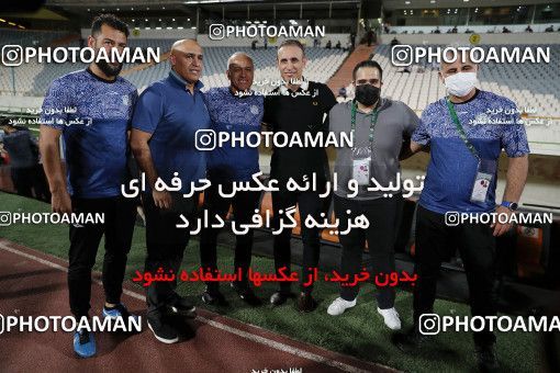 1682211, Tehran, Iran, لیگ برتر فوتبال ایران، Persian Gulf Cup، Week 27، Second Leg، Persepolis 2 v 0 Aluminium Arak on 2021/07/10 at Azadi Stadium